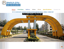 Tablet Screenshot of omegacitychandigarh.com